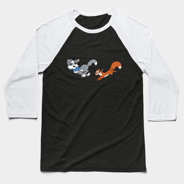 Lula and Roxie Baseball T-Shirt by Tesla Philipson